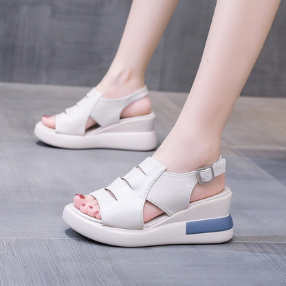 🔥【35-42】Retro Soft Sole Slope Heel Sandale