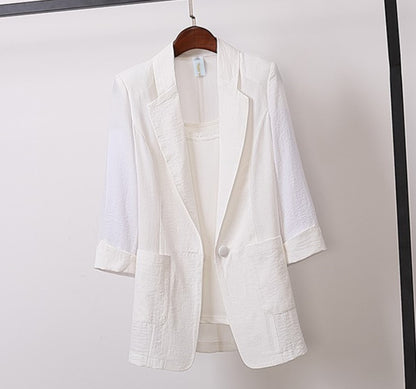 【50%OFF】2024 nou costum blazer de dama marime plus, casual si versatil