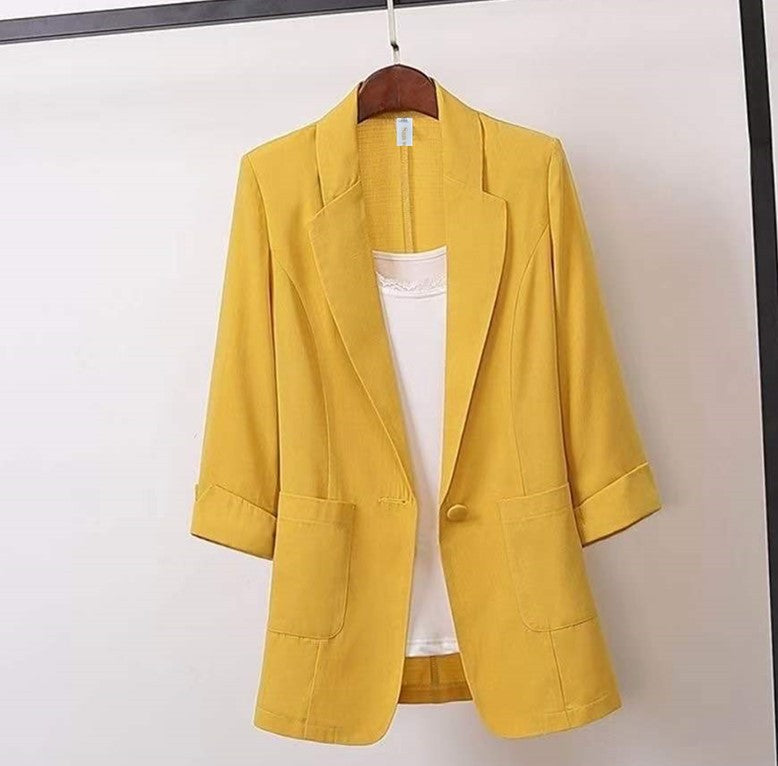 【50%OFF】2024 nou costum blazer de dama marime plus, casual si versatil