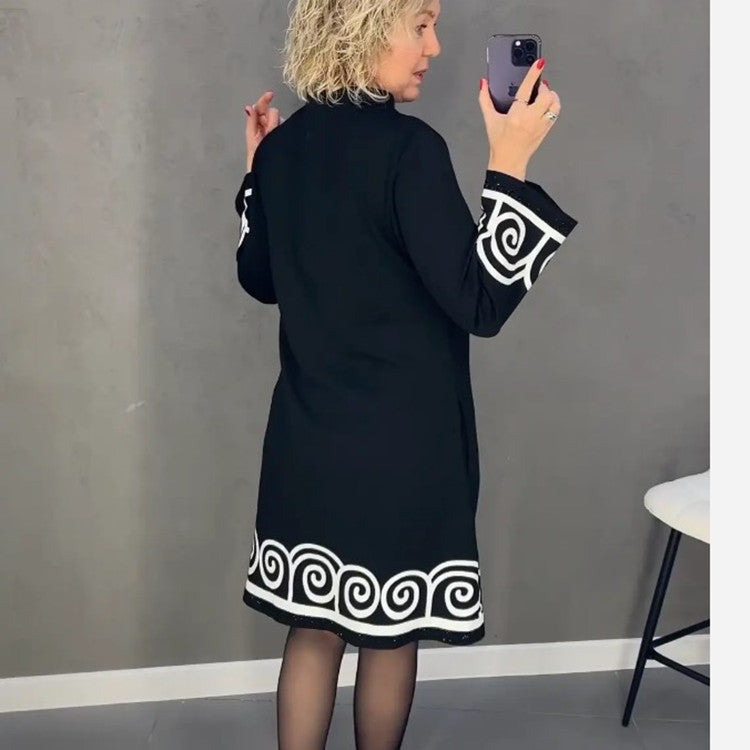 🔥🥰【S-3XL】Noua rochie de modă de iarnă pentru femei, confortabilă și caldă