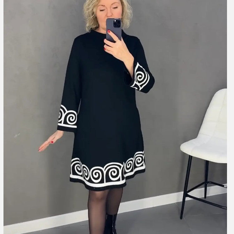 🔥🥰【S-3XL】Noua rochie de modă de iarnă pentru femei, confortabilă și caldă