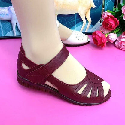 【35-41】Sandale cu velcro cu slip-on de stil nou pentru persoane de vârstă mijlocie și în vârstă