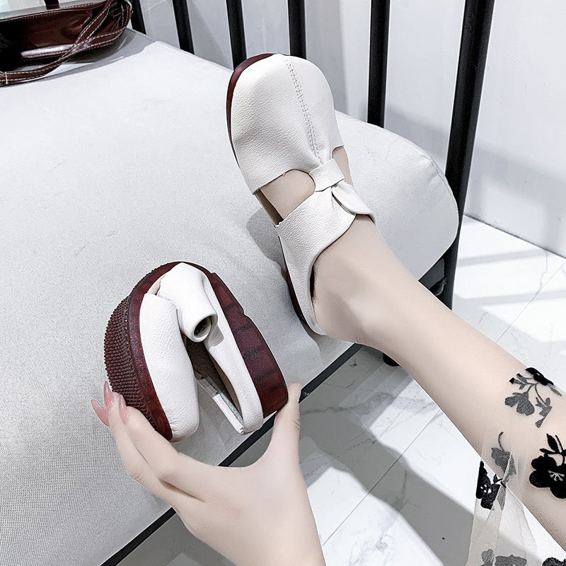 🔥👣【35-42】Pantofi plat cu goluri la modă pentru femei